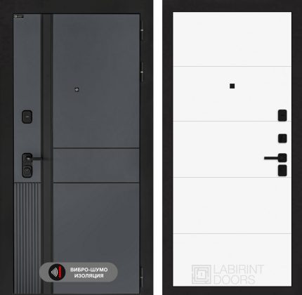 Входная дверь EVOLAB 13 - Белый софт