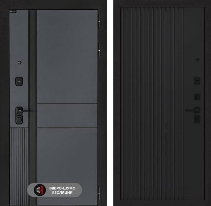 Входная дверь EVOLAB 29 - Черный кварц