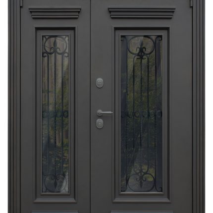 Стальная дверь "Grand Luxe". Заказная модель. 2100х1700