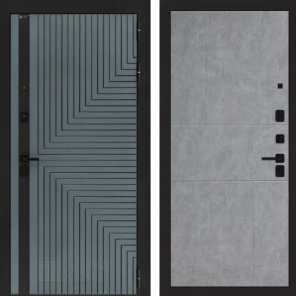 Входная дверь CREDOR 21 - Бетон светлый