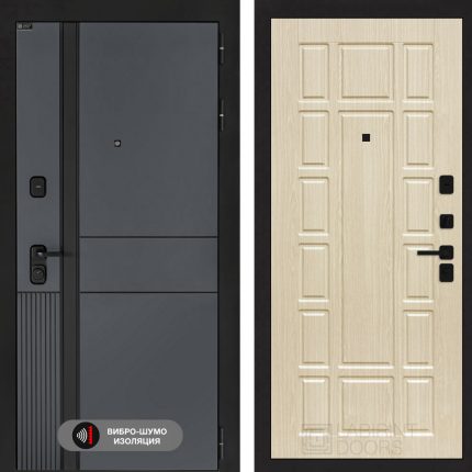 Входная дверь EVOLAB 12 - Беленый дуб