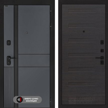 Входная дверь EVOLAB 14 - Эковенге горизонтальный