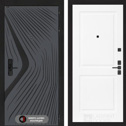 Входная дверь LEOLAB 11 - Белый софт