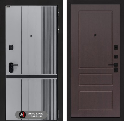 Входная дверь SKYLAB 03 - Орех премиум