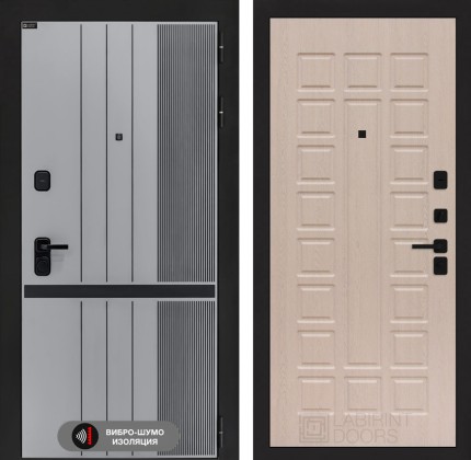 Входная дверь SKYLAB 04 - Беленый дуб