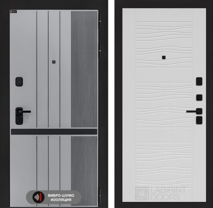 Входная дверь SKYLAB 06 - Белое дерево