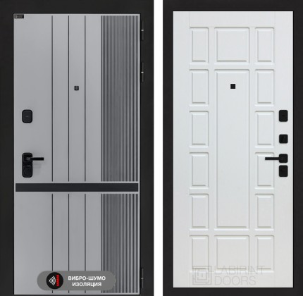 Входная дверь SKYLAB 12 - Белое дерево