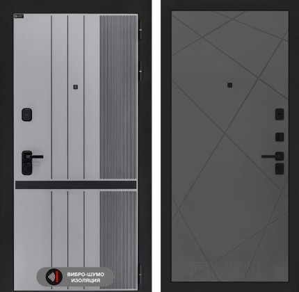 Входная дверь SKYLAB 24 - Графит софт