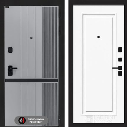 Входная дверь SKYLAB 27 - Эмаль RAL 9003