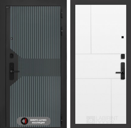 Входная дверь Смартлаб 21 - Белый софт