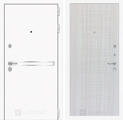Входная дверь Лайн WHITE 06 - Сандал белый