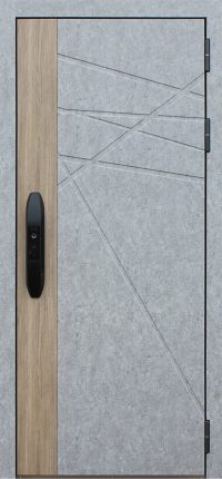 Стальная дверь "Аккорд". Заказная модель.