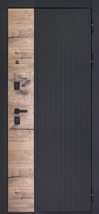 Стальная дверь "Арабика". Заказная модель.