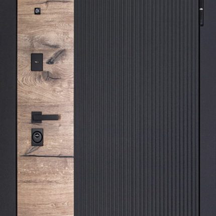 Стальная дверь "Арабика". Заказная модель.