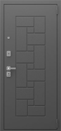 Стальная дверь "Арсенал" с зеркалом