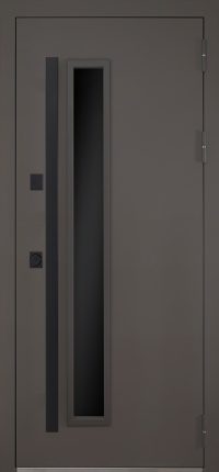 Стальная дверь "Barone" с окном (терморазрыв 3к)