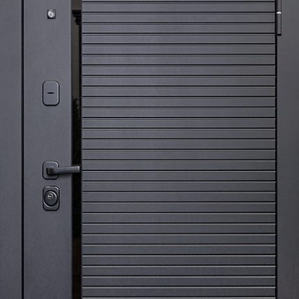 Стальная дверь "Dominica" с зеркалом. Заказная модель.