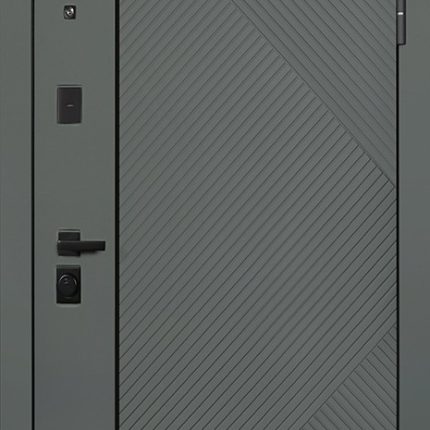 Стальная дверь "Форпост". Заказная модель.