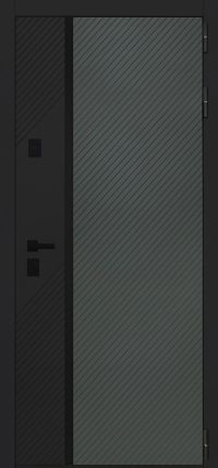 Стальная дверь "Форт" с зеркалом