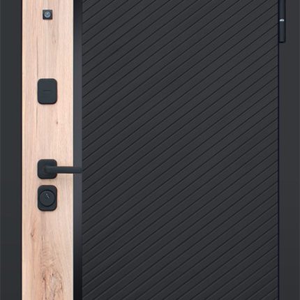 Стальная дверь "Фрегат" с зеркалом