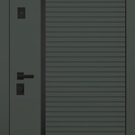 Стальная дверь "Ferrum" с зеркалом