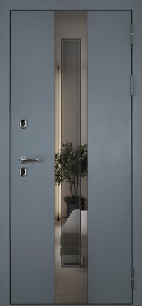 Стальная дверь "Император" с окном (терморазрыв 3к). Заказная модель.