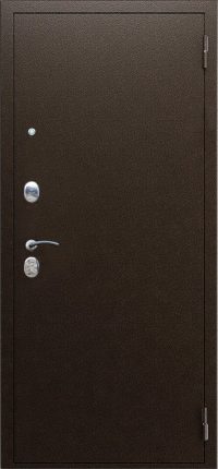 Стальная дверь "Комфорт" с зеркалом