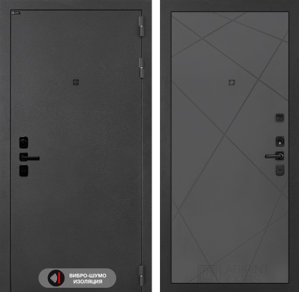 Входная дверь ACUSTICLAB 24 - Графит софт