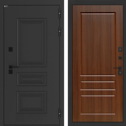 Входная дверь Аляска Лайт 03 - Орех бренди