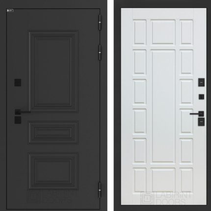 Входная дверь Аляска Лайт 12 - Белое дерево