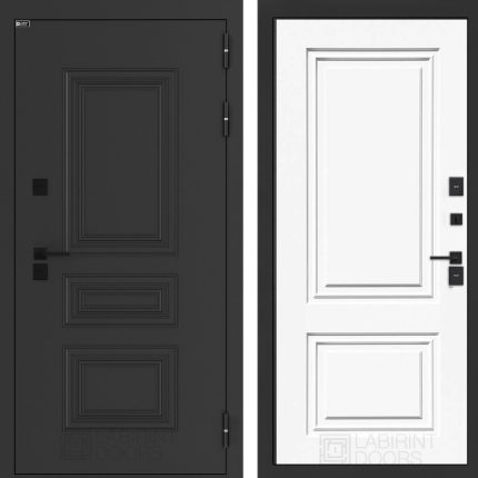 Входная дверь Аляска Лайт 26 - Эмаль RAL 9003