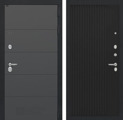 Входная дверь ART 29 - Черный кварц