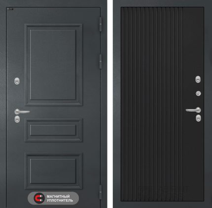 Входная дверь Атлантик 29 - Черный кварц