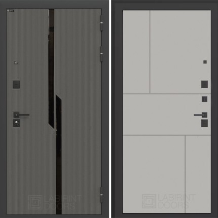 Входная дверь CARBON 21 - Грей софт