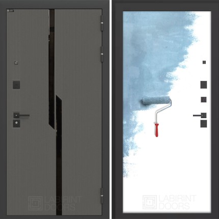 Входная дверь CARBON 28 - Грунт под покраску