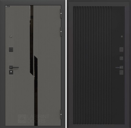 Входная дверь CARBON 29 - Черный кварц