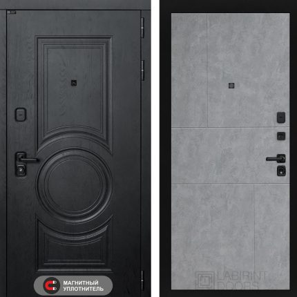 Входная дверь GRAND 21 - Бетон светлый