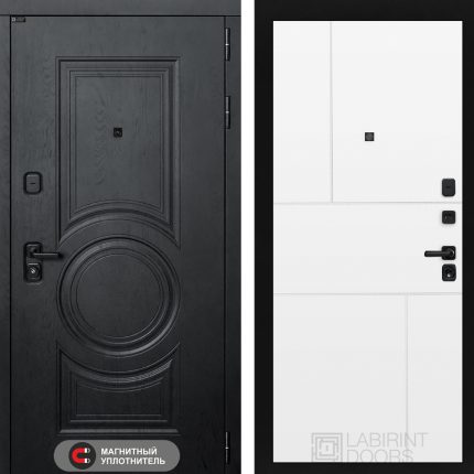 Входная дверь GRAND 21 - Белый софт