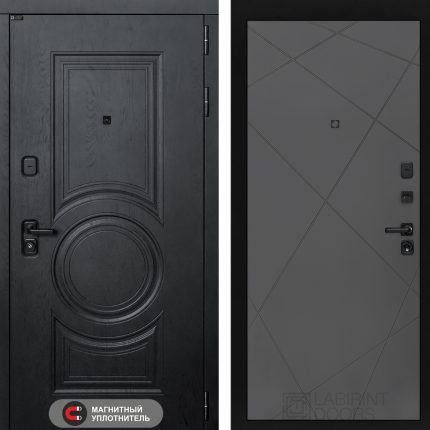 Входная дверь GRAND 24 - Графит софт