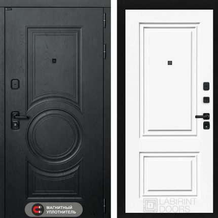 Входная дверь GRAND 26 - Эмаль RAL 9003