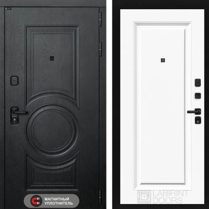 Входная дверь GRAND 27 - Эмаль RAL 9003