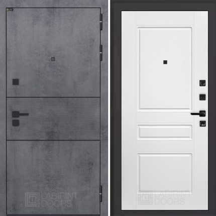 Входная дверь INFINITY 03 - Белый софт