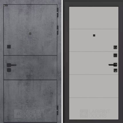 Входная дверь INFINITY 13 - Грей софт