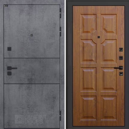 Входная дверь INFINITY 17 - Золотой дуб