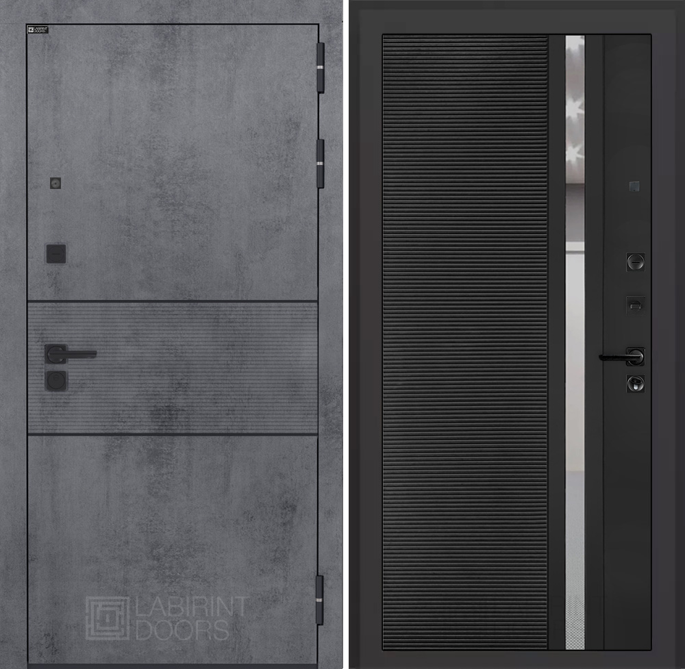 Входная дверь INFINITY 31 - Черный кварц