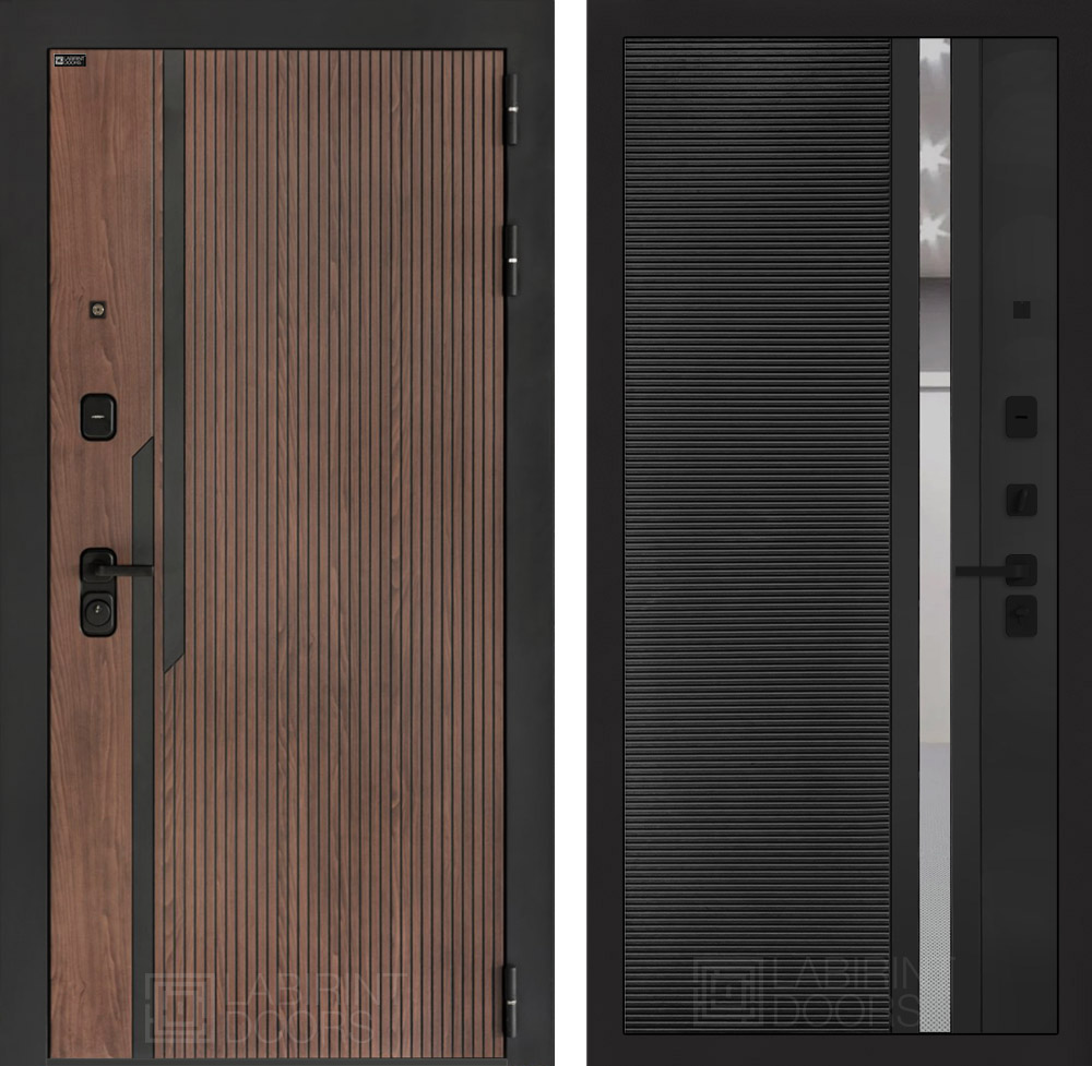 Входная дверь KARMINA 31 - Черный кварц