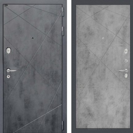 Входная дверь LOFT 24 - Бетон светлый