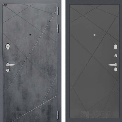 Входная дверь LOFT 24 - Графит софт