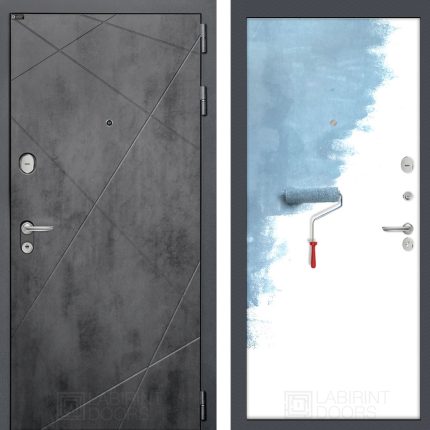 Входная дверь LOFT 28 - Грунт под покраску