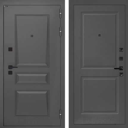 Входная дверь Орлеан 11 - Графит софт